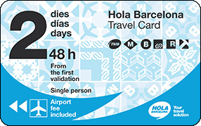 <p><strong>Hola Barcelona Travel Card 2 days</strong></p>