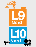 Closures on L9 and L10 North from La Sagrera