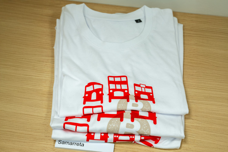 TMB bus T-shirts